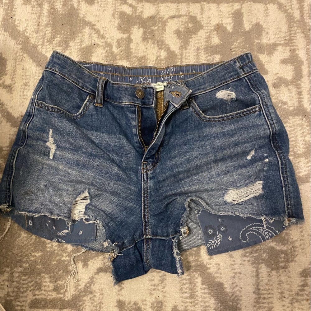 jean shorts